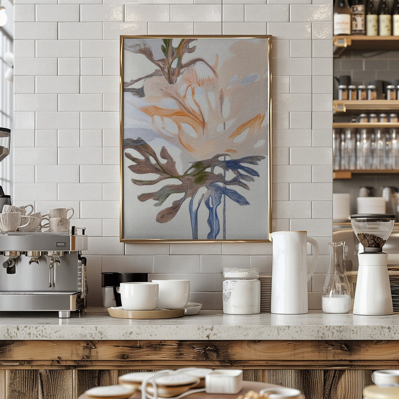 April flowers I - Stretched Canvas, Poster or Fine Art Print I Heart Wall Art