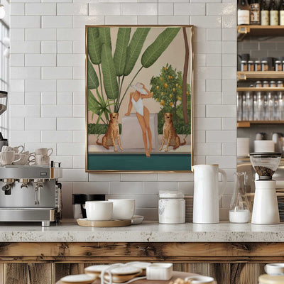 Summer In the Wild - Stretched Canvas, Poster or Fine Art Print