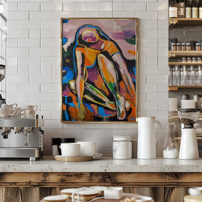 “Here I Glow” - Stretched Canvas, Poster or Fine Art Print