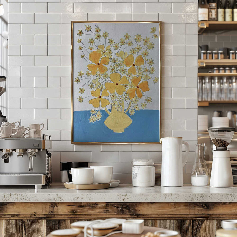 Yellow - Stretched Canvas, Poster or Fine Art Print