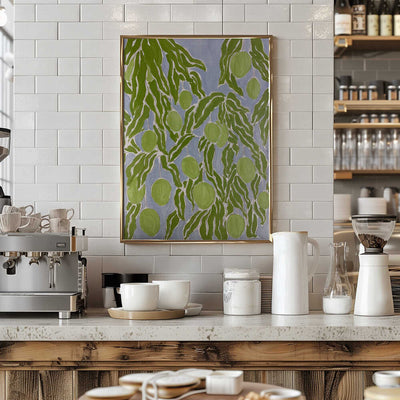 Raw Mango - Stretched Canvas, Poster or Fine Art Print