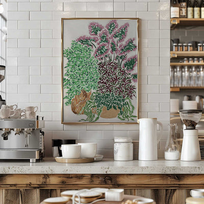 Monsoon Frontyard - Stretched Canvas, Poster or Fine Art Print