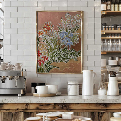 Garden Corner - Stretched Canvas, Poster or Fine Art Print