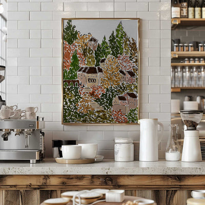 Autumn In Bavaria - Stretched Canvas, Poster or Fine Art Print