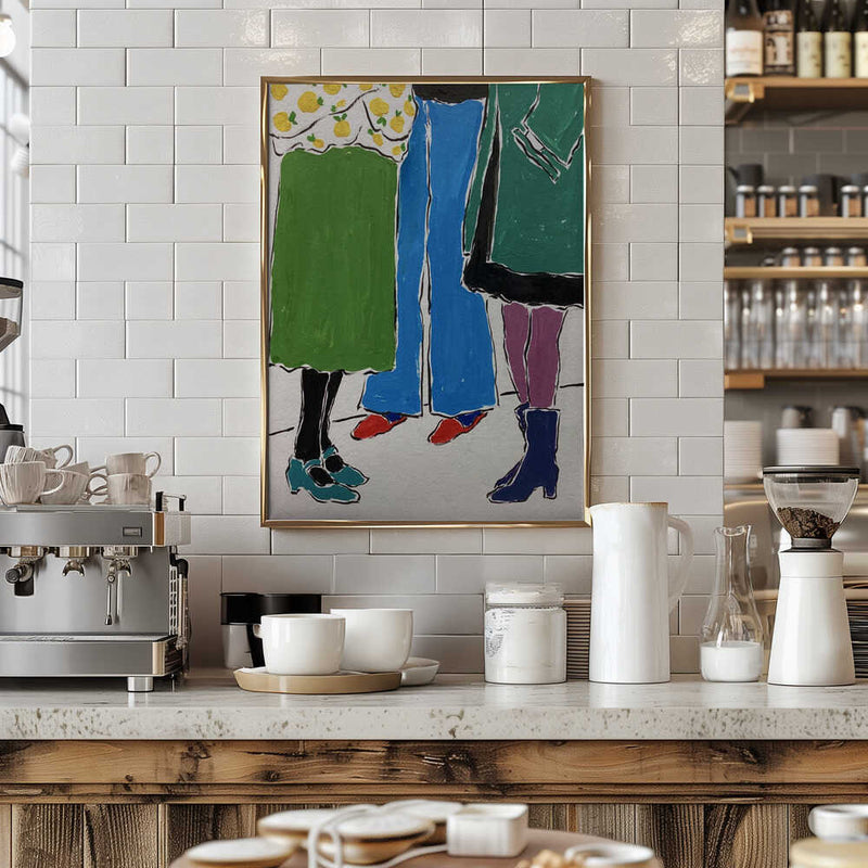 Rendezvous - Stretched Canvas, Poster or Fine Art Print