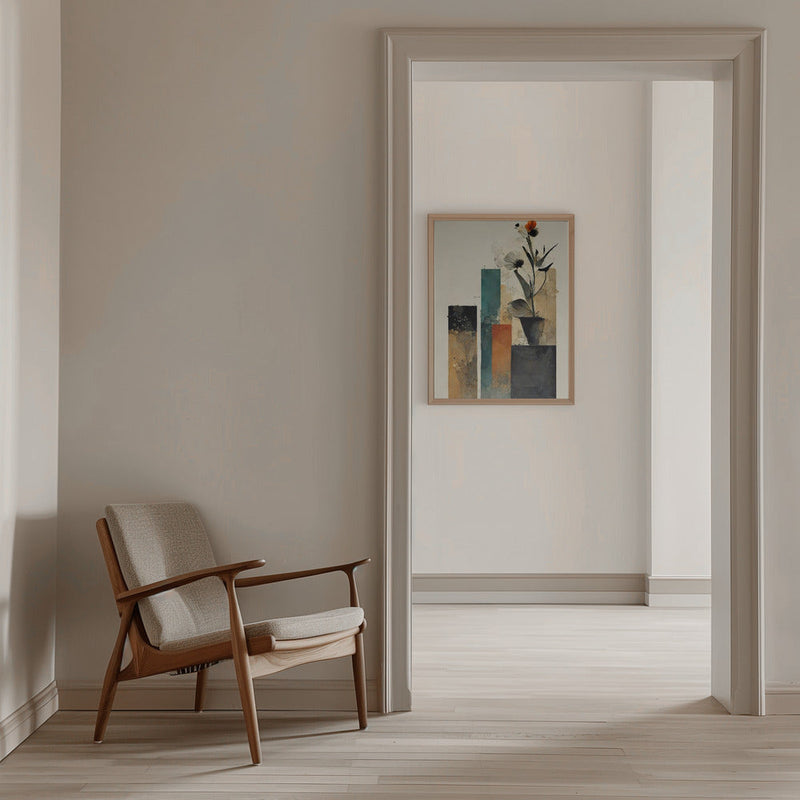 Geometric Stillife - Stretched Canvas, Poster or Fine Art Print I Heart Wall Art