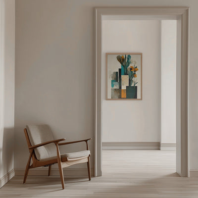 Abstract Arrangement - Stretched Canvas, Poster or Fine Art Print I Heart Wall Art