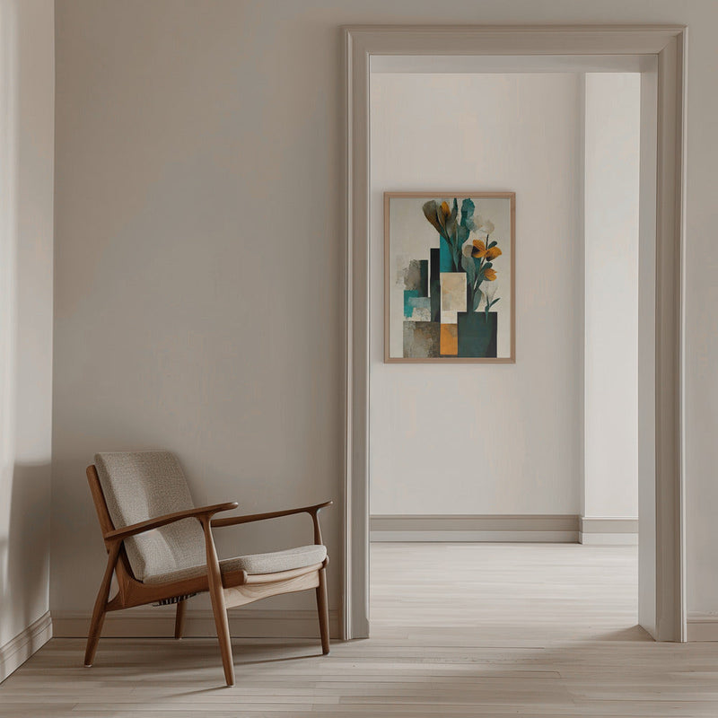 Abstract Arrangement - Stretched Canvas, Poster or Fine Art Print I Heart Wall Art