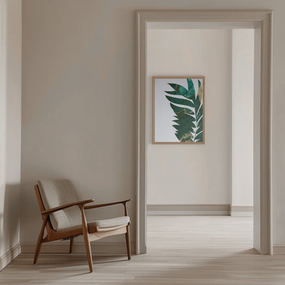 Tropical leaf 2 - Stretched Canvas, Poster or Fine Art Print I Heart Wall Art