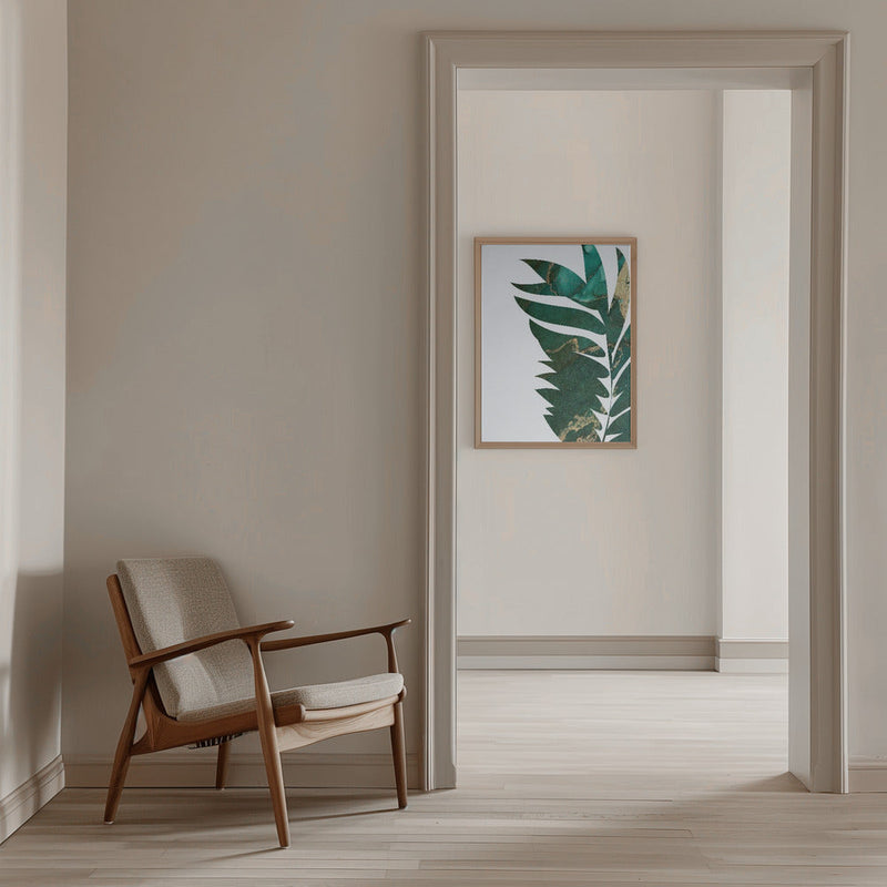 Tropical leaf 2 - Stretched Canvas, Poster or Fine Art Print I Heart Wall Art