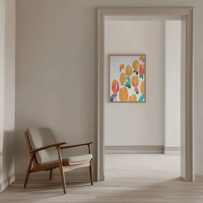 Alicia bouquet I - Stretched Canvas, Poster or Fine Art Print I Heart Wall Art