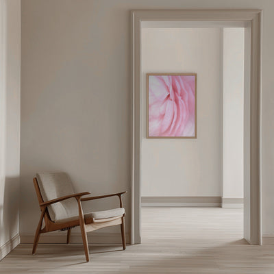 Soft pink petals - Stretched Canvas, Poster or Fine Art Print I Heart Wall Art