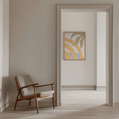 Sun and Botanics - Stretched Canvas, Poster or Fine Art Print I Heart Wall Art