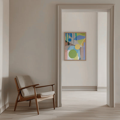 Colorful Pattern - Stretched Canvas, Poster or Fine Art Print I Heart Wall Art