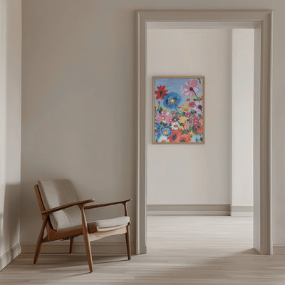 Meadow In June - Stretched Canvas, Poster or Fine Art Print I Heart Wall Art