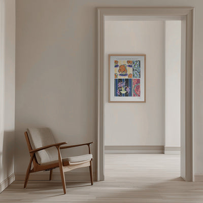 Pattern 08 - Stretched Canvas, Poster or Fine Art Print I Heart Wall Art