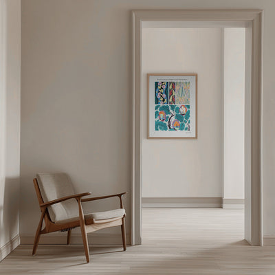 Pattern 04 - Stretched Canvas, Poster or Fine Art Print I Heart Wall Art