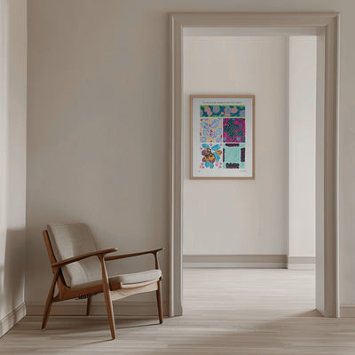 Pattern 20 - Stretched Canvas, Poster or Fine Art Print I Heart Wall Art