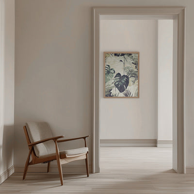 I Jungle01x a 50x70xa - Stretched Canvas, Poster or Fine Art Print I Heart Wall Art