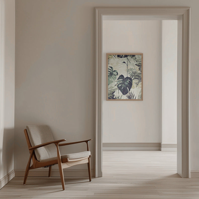 I Jungle01x a 50x70xa - Stretched Canvas, Poster or Fine Art Print I Heart Wall Art