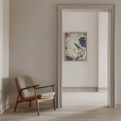 I Jungle01x a 50x70xb - Stretched Canvas, Poster or Fine Art Print I Heart Wall Art