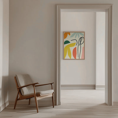 Composition - Stretched Canvas, Poster or Fine Art Print I Heart Wall Art