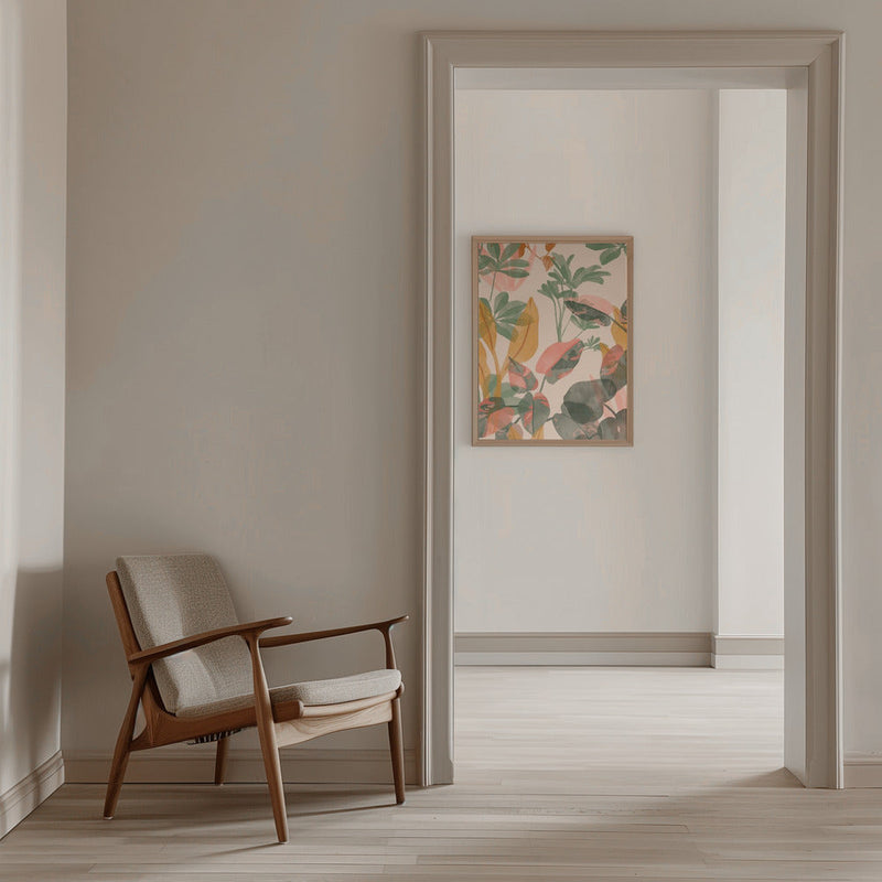 Tropical Mess - Stretched Canvas, Poster or Fine Art Print I Heart Wall Art