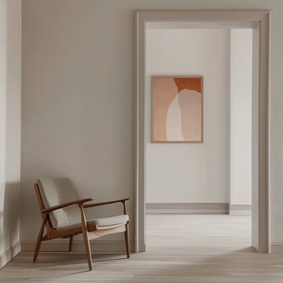 Earthy Layers - Stretched Canvas, Poster or Fine Art Print I Heart Wall Art