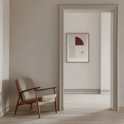 Geometric Harmony - Stretched Canvas, Poster or Fine Art Print I Heart Wall Art