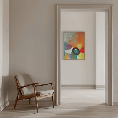 Buntes2020 1 Kopie - Stretched Canvas, Poster or Fine Art Print I Heart Wall Art