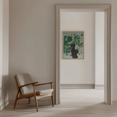 Leaves More 5 Kopie - Stretched Canvas, Poster or Fine Art Print I Heart Wall Art