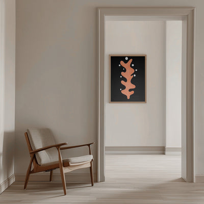 Aquarell Miro Shapes4 Kopie - Stretched Canvas, Poster or Fine Art Print I Heart Wall Art