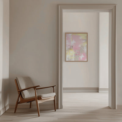 golden rose-3 - Stretched Canvas, Poster or Fine Art Print I Heart Wall Art