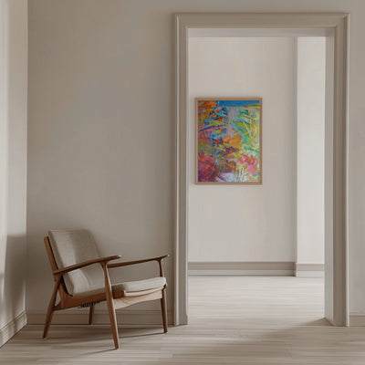 Blooming Heart - Stretched Canvas, Poster or Fine Art Print I Heart Wall Art