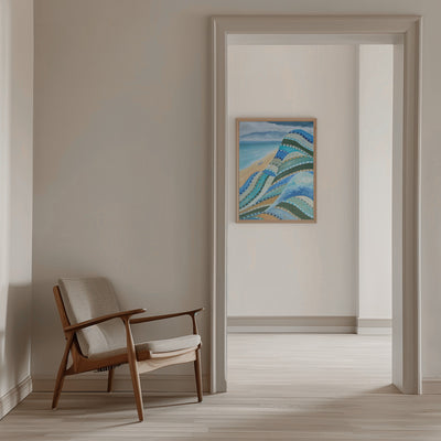 Nonforlorn Blue - Stretched Canvas, Poster or Fine Art Print I Heart Wall Art