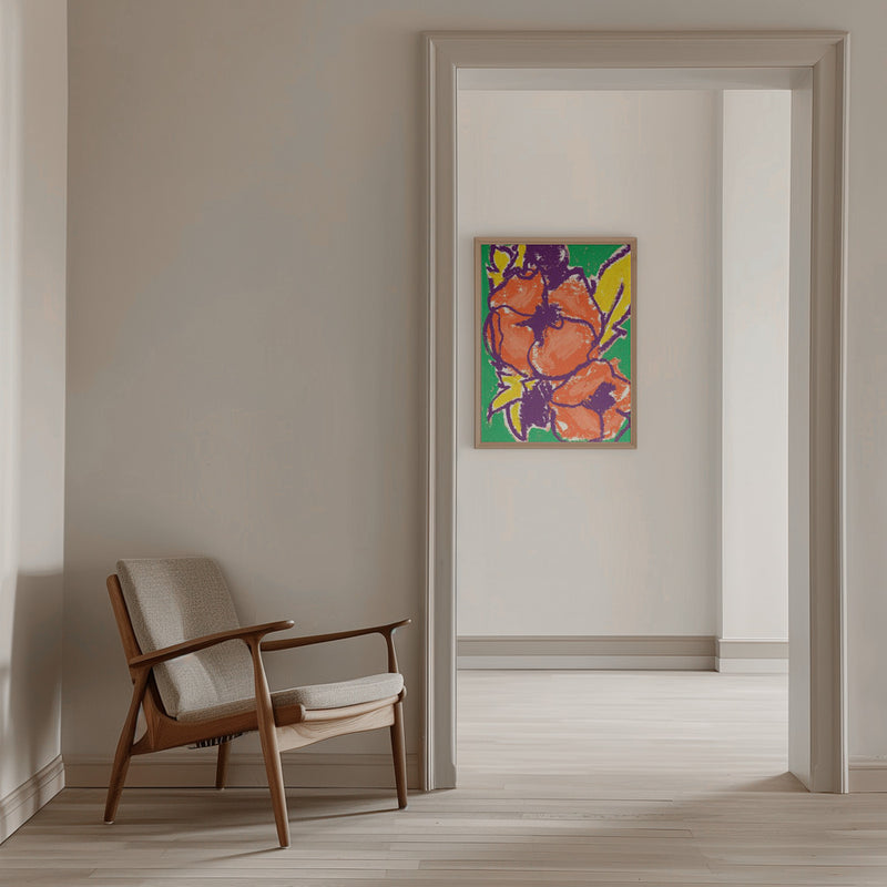 Peonies - Stretched Canvas, Poster or Fine Art Print I Heart Wall Art