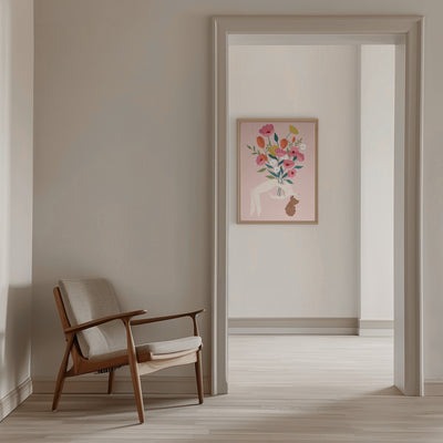 I'm a Flower - Stretched Canvas, Poster or Fine Art Print I Heart Wall Art