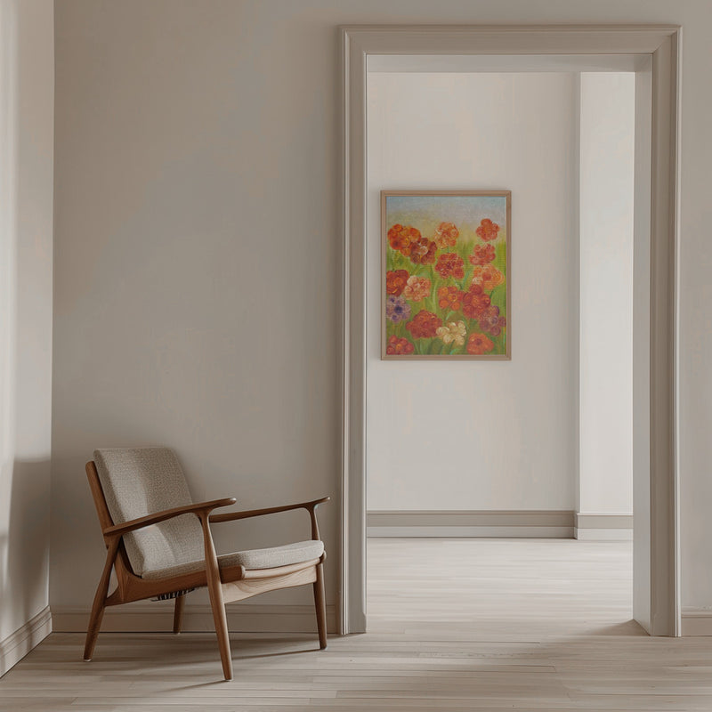 The Garden of Joy - Stretched Canvas, Poster or Fine Art Print I Heart Wall Art