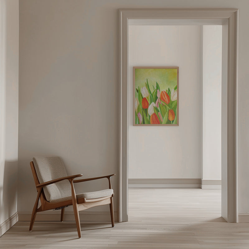 Colors of Spring - Stretched Canvas, Poster or Fine Art Print I Heart Wall Art