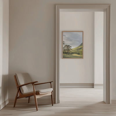 Into the Highlands - Stretched Canvas, Poster or Fine Art Print I Heart Wall Art