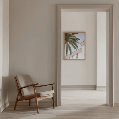 Tropical Menton - Stretched Canvas, Poster or Fine Art Print I Heart Wall Art