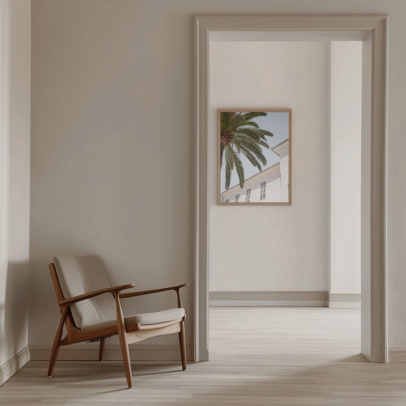 Tropical Menton - Stretched Canvas, Poster or Fine Art Print I Heart Wall Art