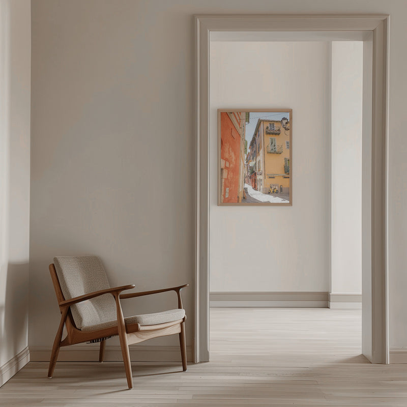 Colors of Menton - Stretched Canvas, Poster or Fine Art Print I Heart Wall Art