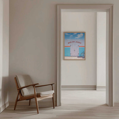 Bar De Jugos - Stretched Canvas, Poster or Fine Art Print I Heart Wall Art