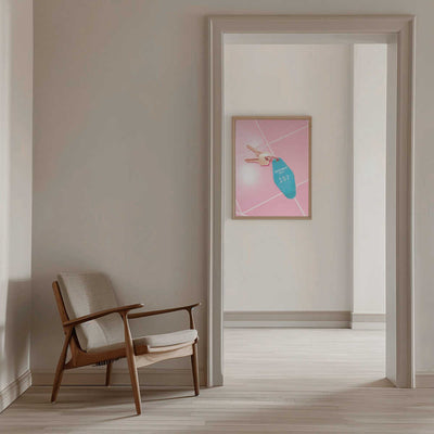 Motel Room Keys - Stretched Canvas, Poster or Fine Art Print I Heart Wall Art