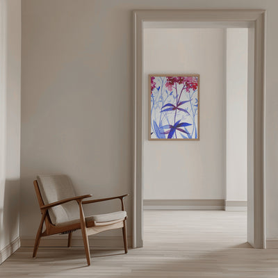 Garden By the Sea - Stretched Canvas, Poster or Fine Art Print I Heart Wall Art