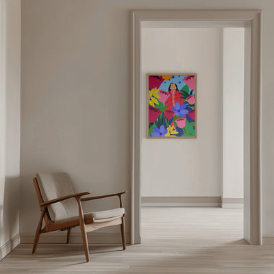 9933x14043 Din 70 - Stretched Canvas, Poster or Fine Art Print I Heart Wall Art