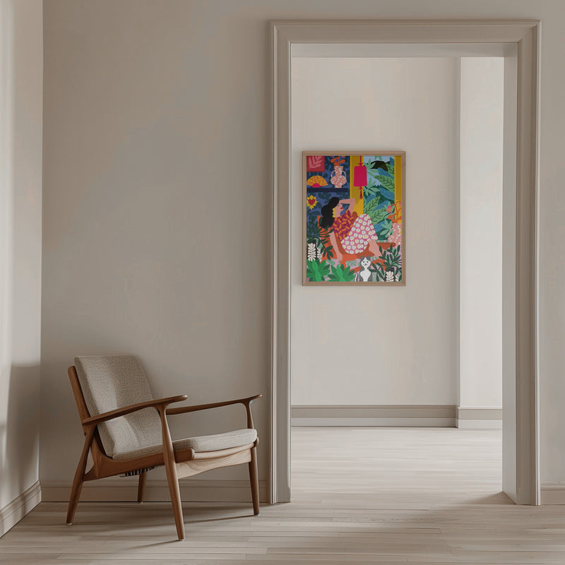 9933x14043 Din 71 - Stretched Canvas, Poster or Fine Art Print I Heart Wall Art