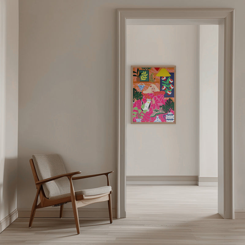 9933x14043 Din 66 - Stretched Canvas, Poster or Fine Art Print I Heart Wall Art