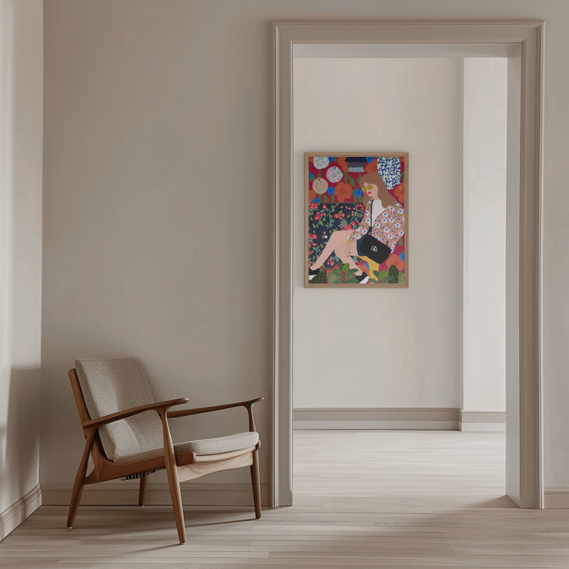 9933x14043 Din 7 - Stretched Canvas, Poster or Fine Art Print I Heart Wall Art